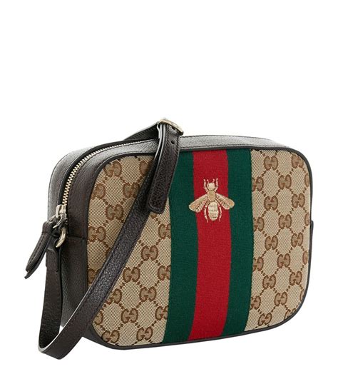gucci painted camera bag